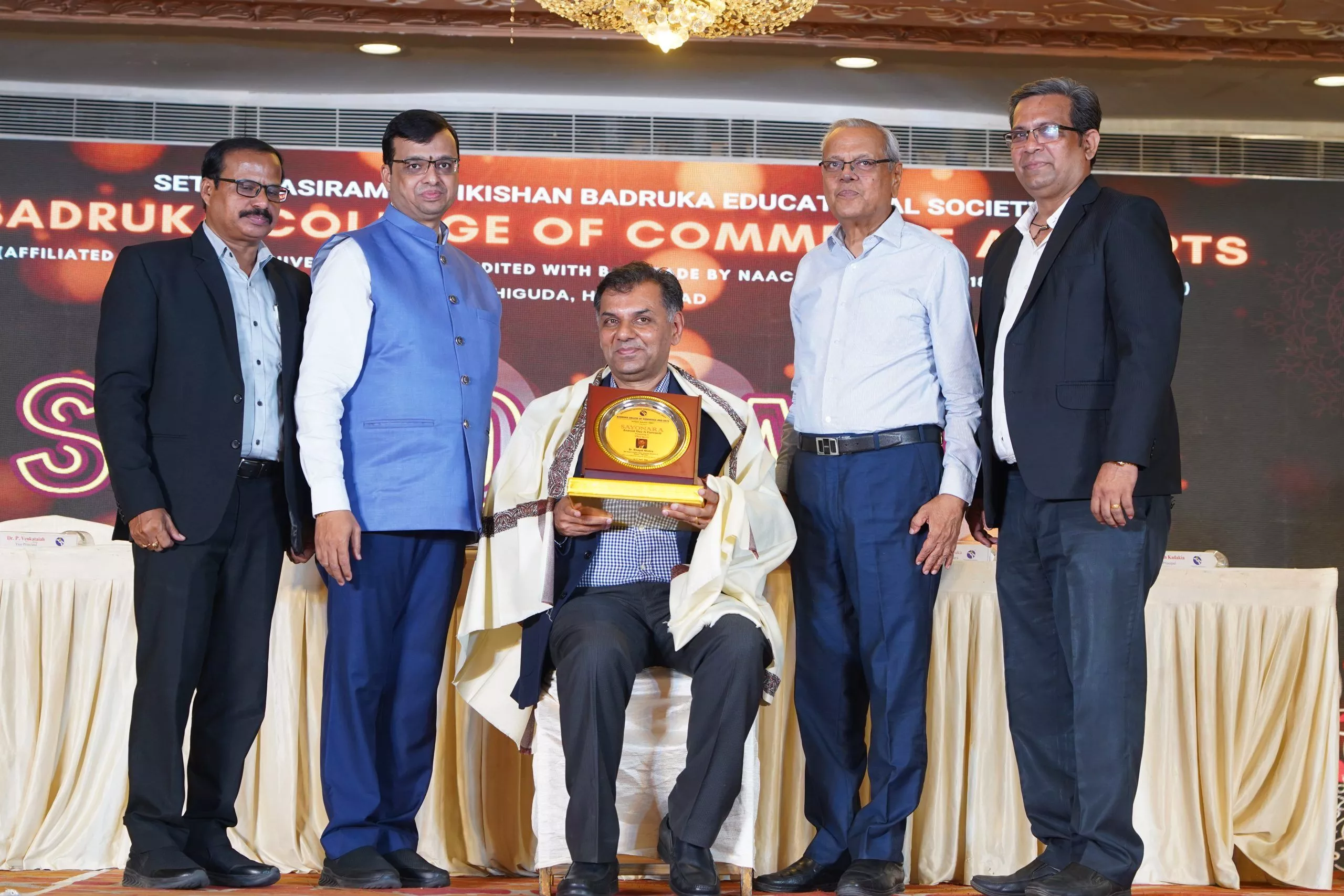 बद्रुका कॉलेज में सयोनारा 2026 समारोह