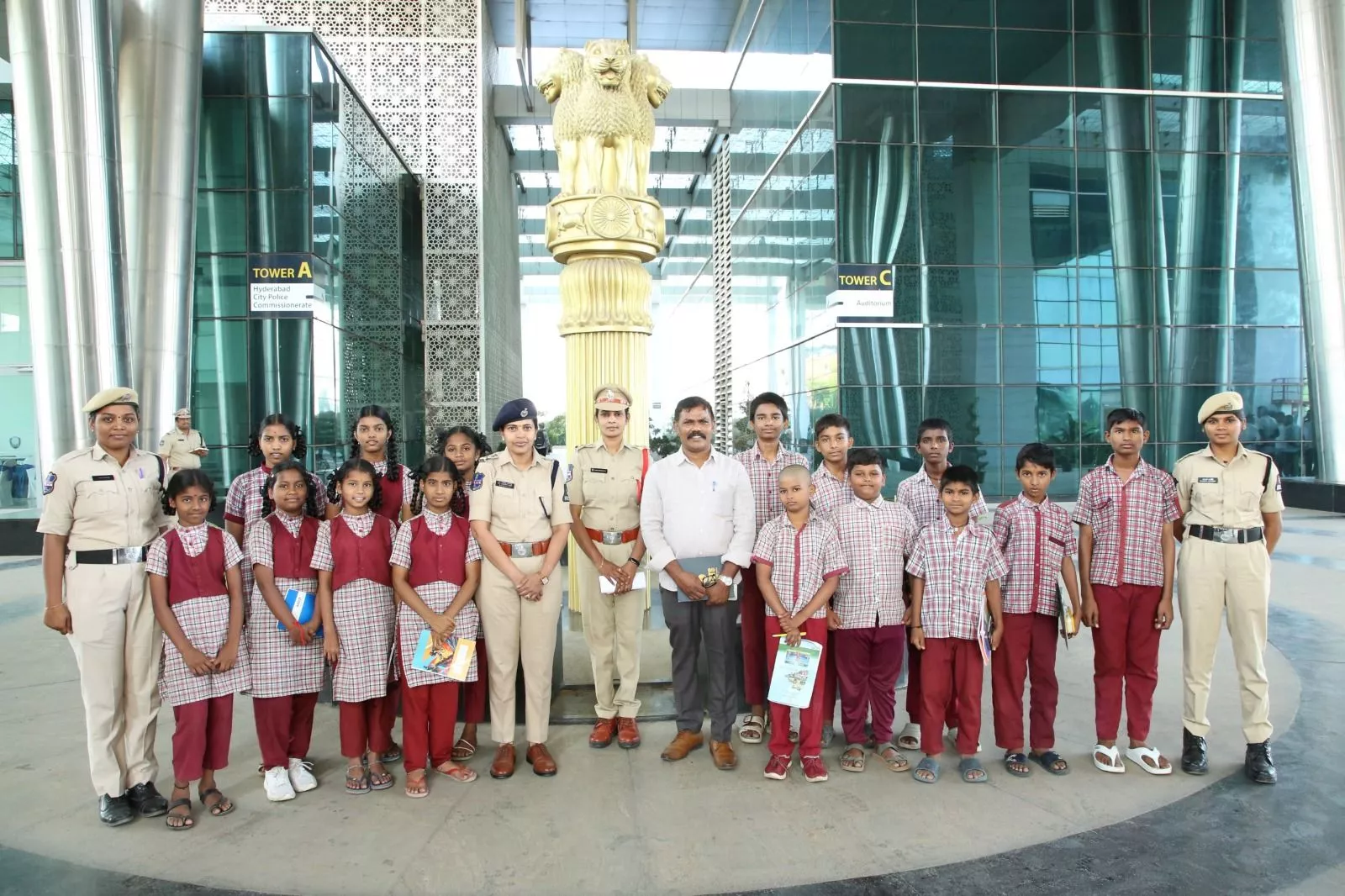 ‘ए डे विद सीपी’ कार्यक्रम का उद्घाटन करते पुलिस आयुक्त