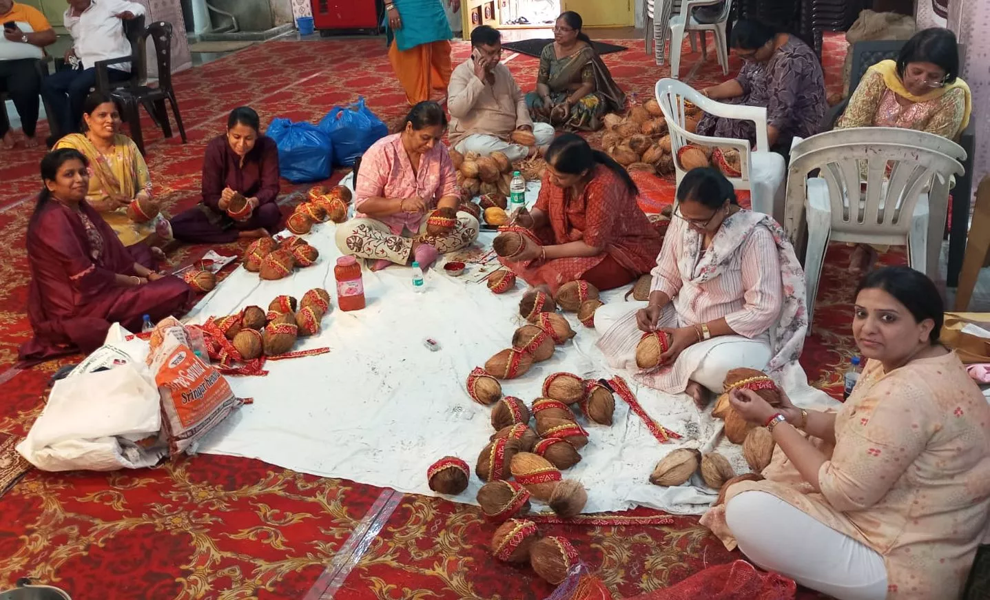 श्री राणी सती दादी मंदिर में 50वाँ स्थापना दिवस समारोह