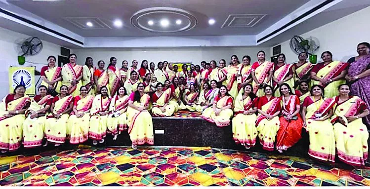 ज्ञानशाला में नई टीम के पद आवंटन का समारोह