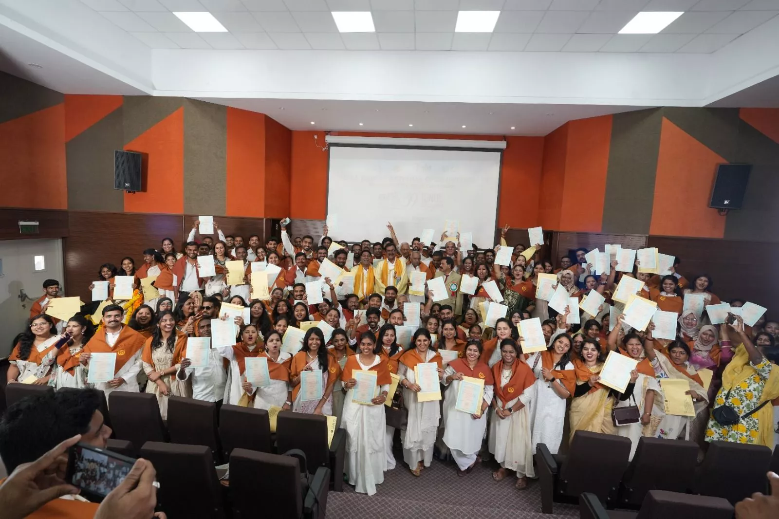 इग्नू हैदराबाद 39वें दीक्षांत समारोह का दृश्य