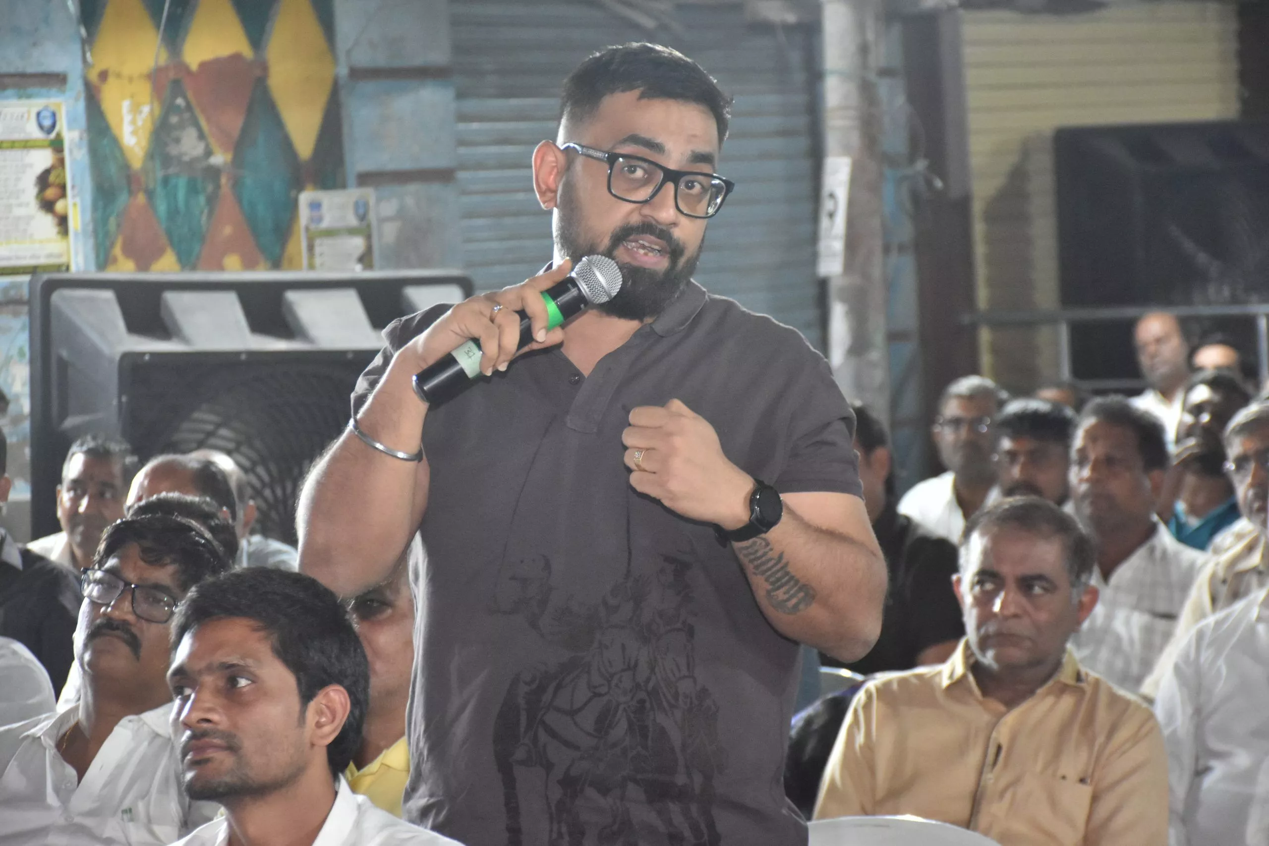 बेगम बाजार में खाद्य सुरक्षा पर जागरूकता कार्यक्रम