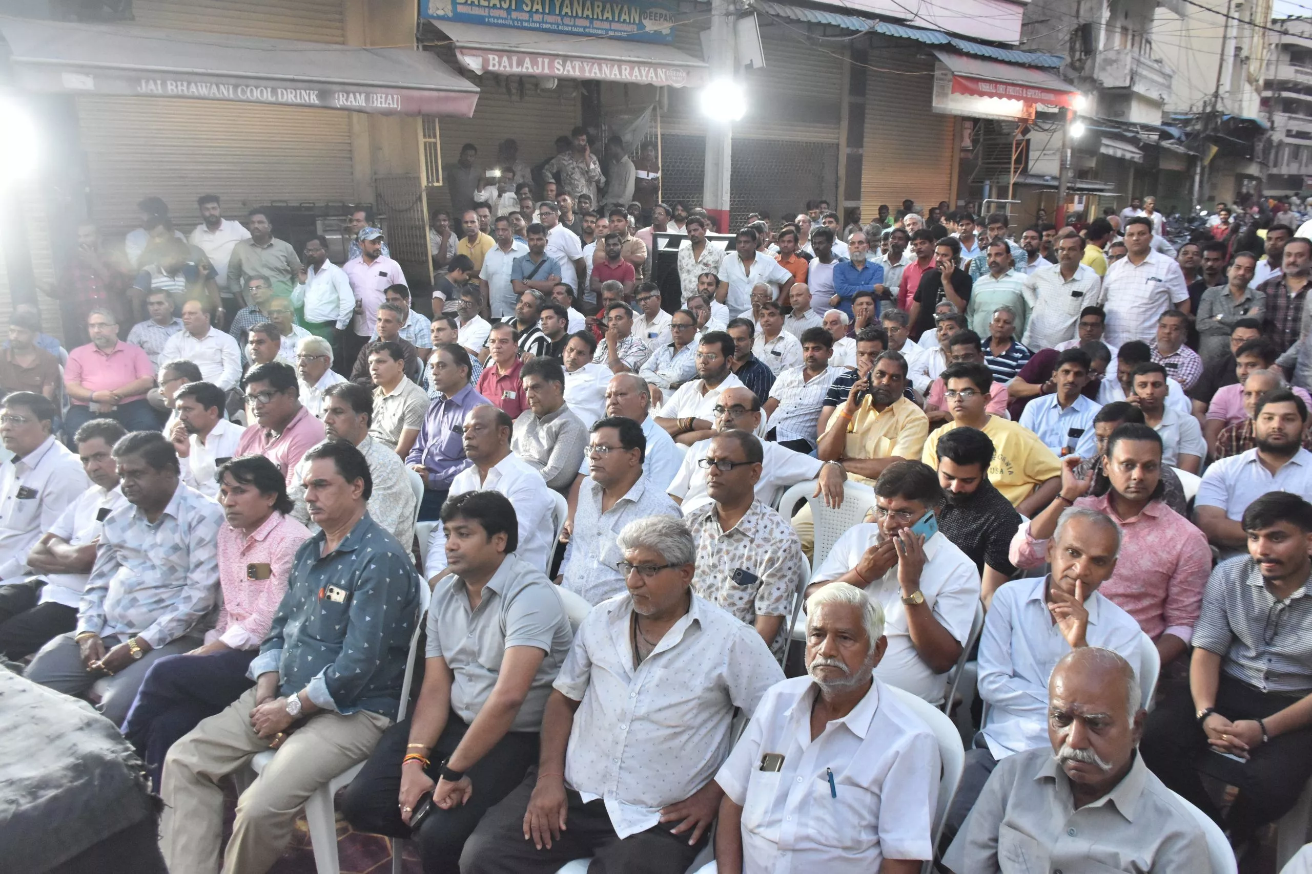 बेगम बाजार में खाद्य सुरक्षा पर जागरूकता कार्यक्रम