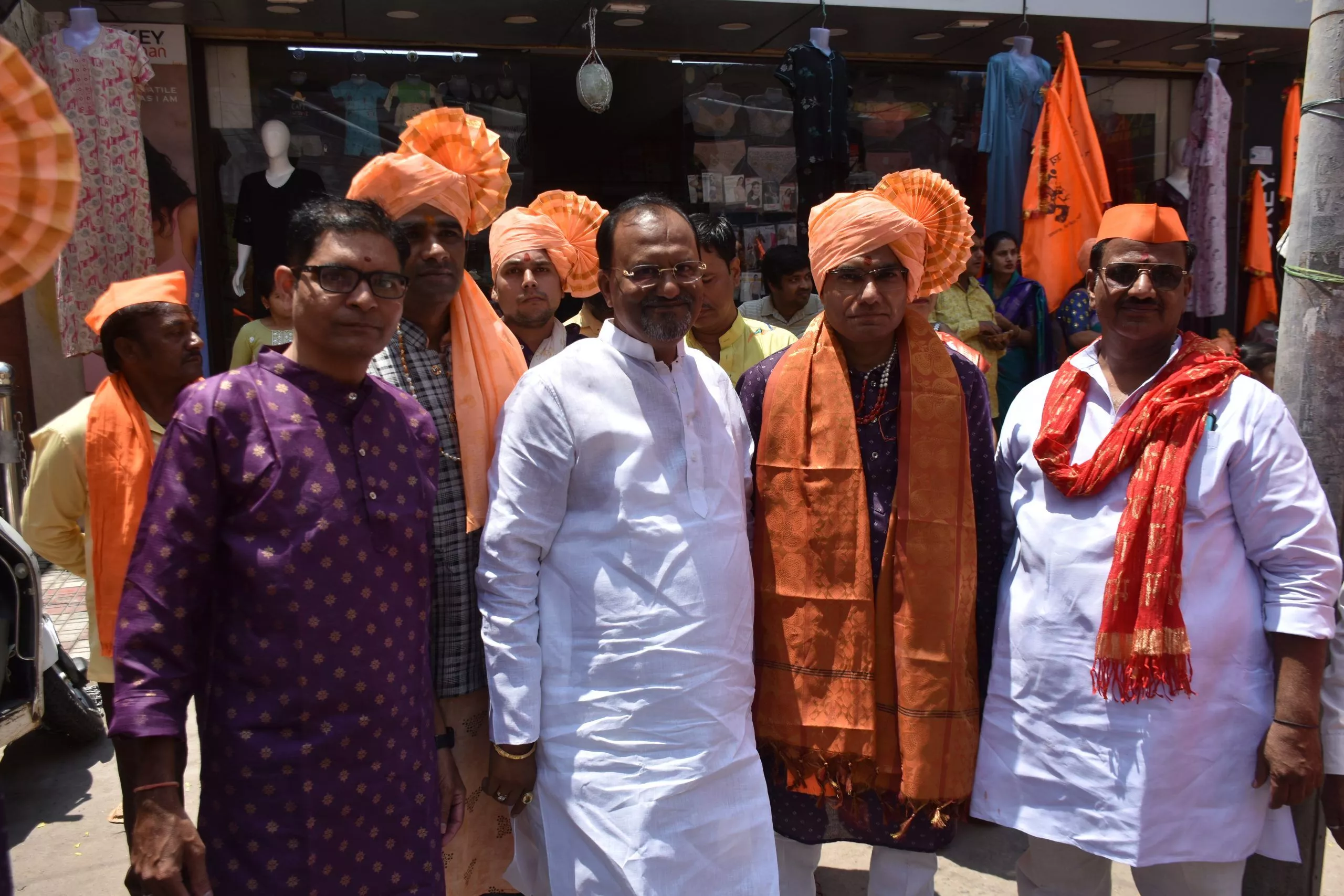 भाग्यनगर में हनुमान जन्मोत्सव की भव्य निशान यात्रा