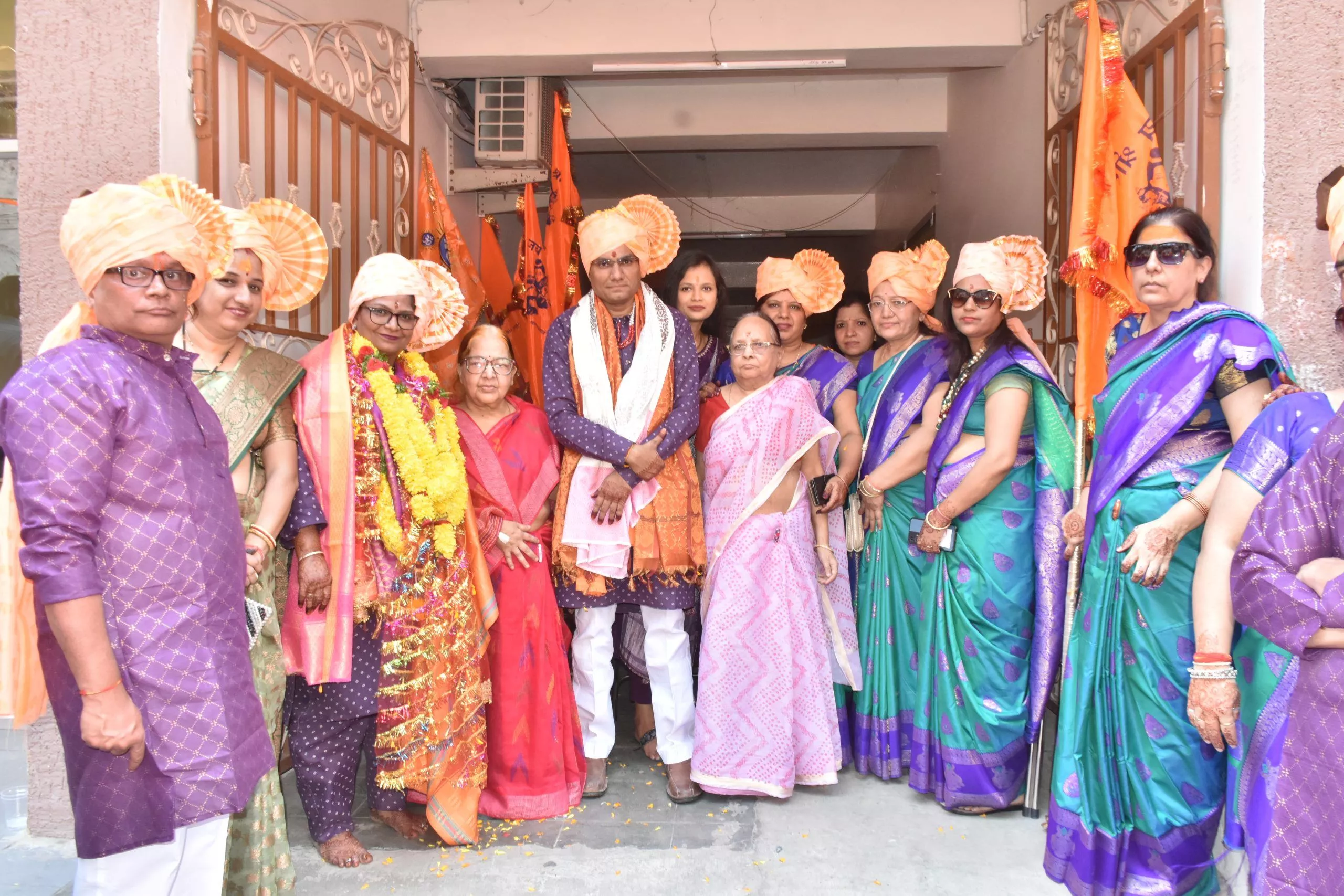 भाग्यनगर में हनुमान जन्मोत्सव की भव्य निशान यात्रा