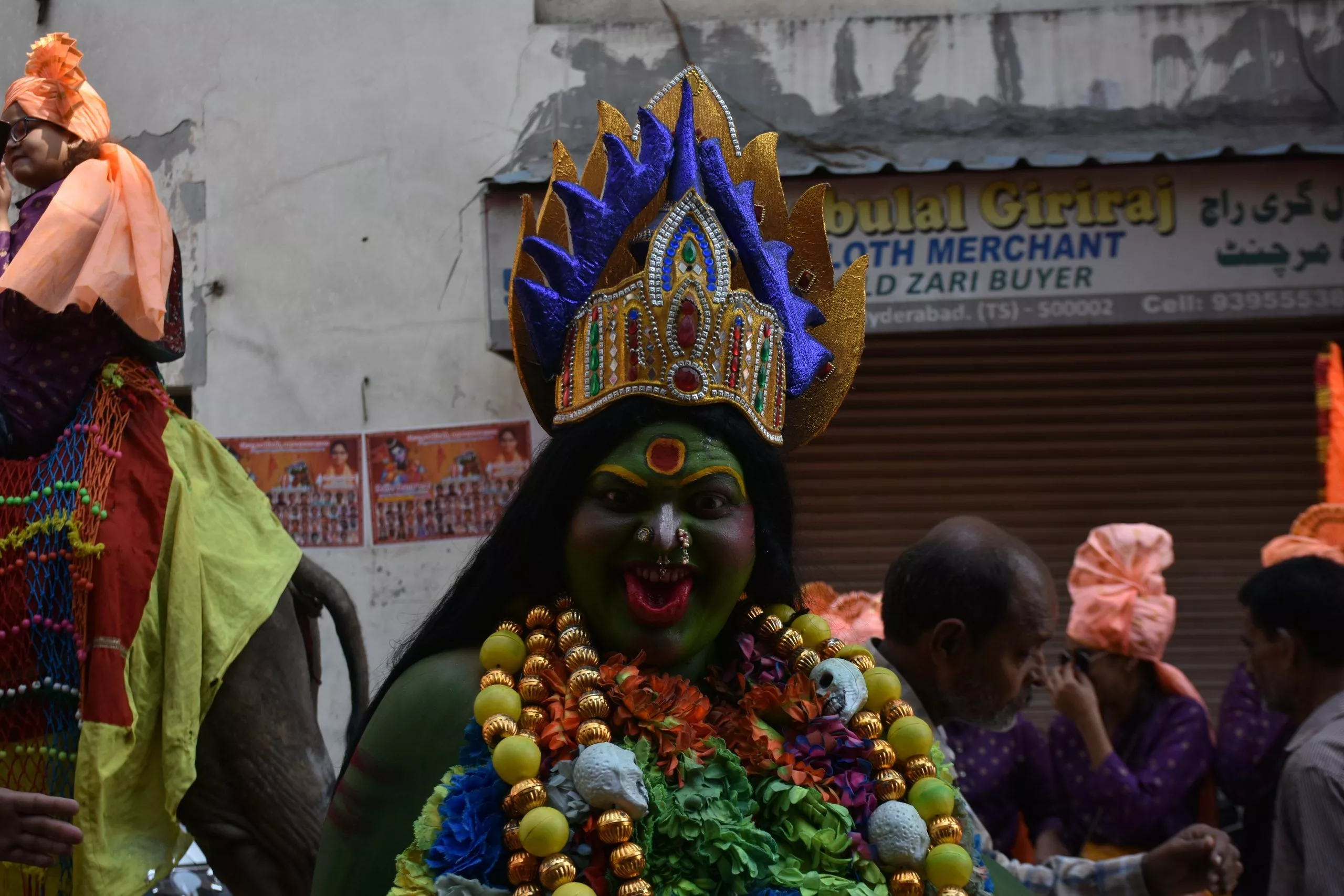 भाग्यनगर में हनुमान जन्मोत्सव की भव्य निशान यात्रा