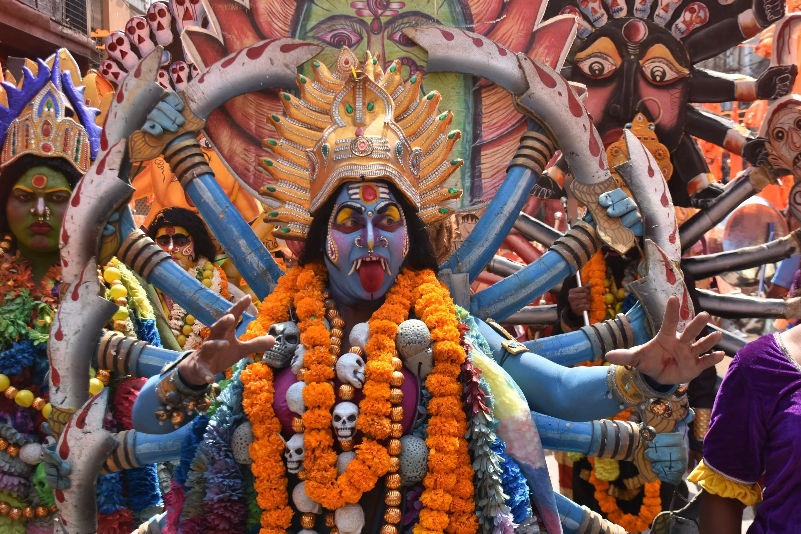 भाग्यनगर में हनुमान जन्मोत्सव की भव्य निशान यात्रा