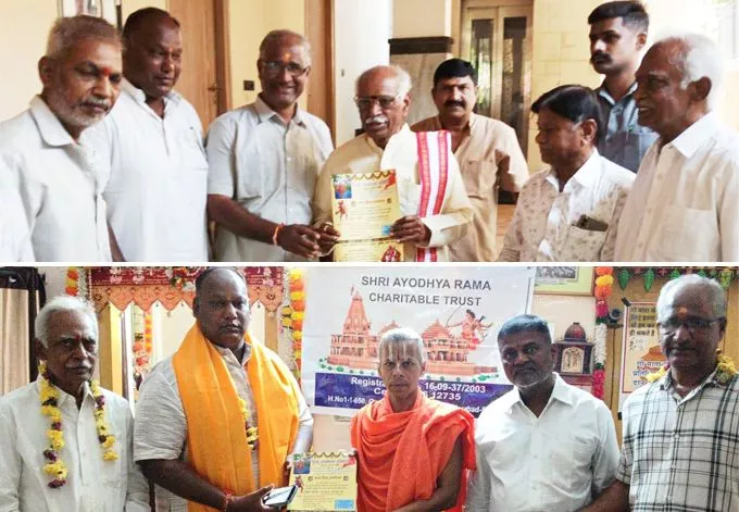 हैदराबाद में 11 अप्रैल को भव्य हिन्दू सम्मेलन का दृश्य