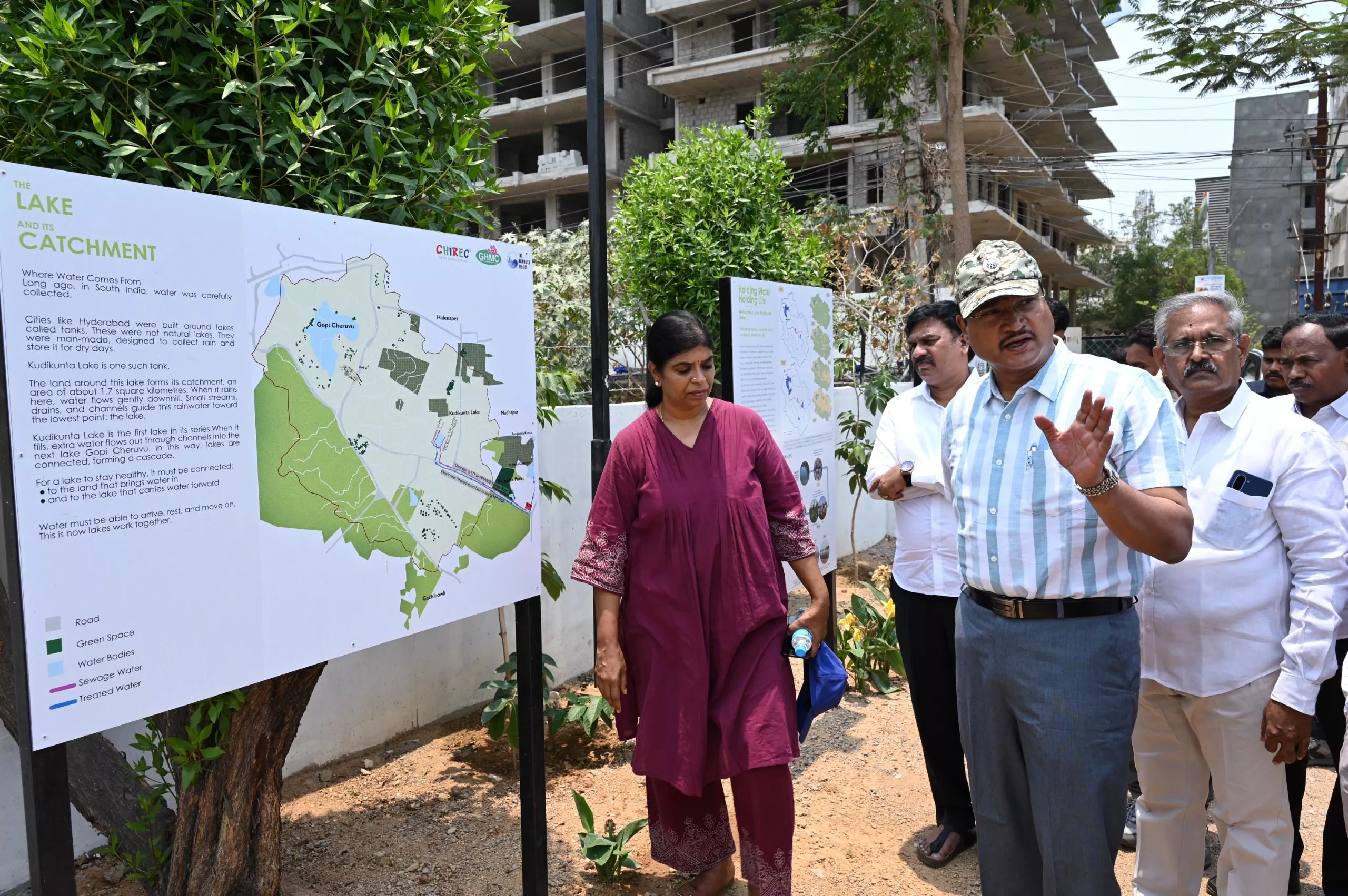 इब्राहिमबाग तालाब पुनरुद्धार और एसटीपी निर्माण