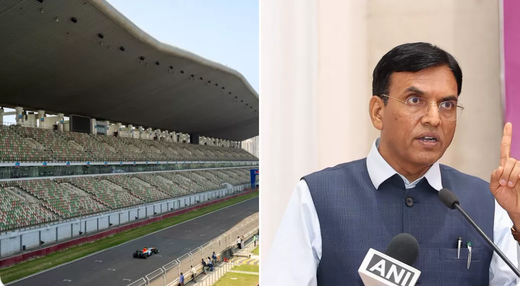 बुद्ध इंटरनेशनल सर्किट पर फॉर्मूला वन रेस ट्रैक