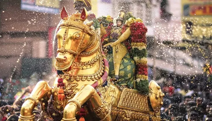 मीनाक्षी मंदिर का चितिरई उत्सव 18 अप्रैल से शुरू