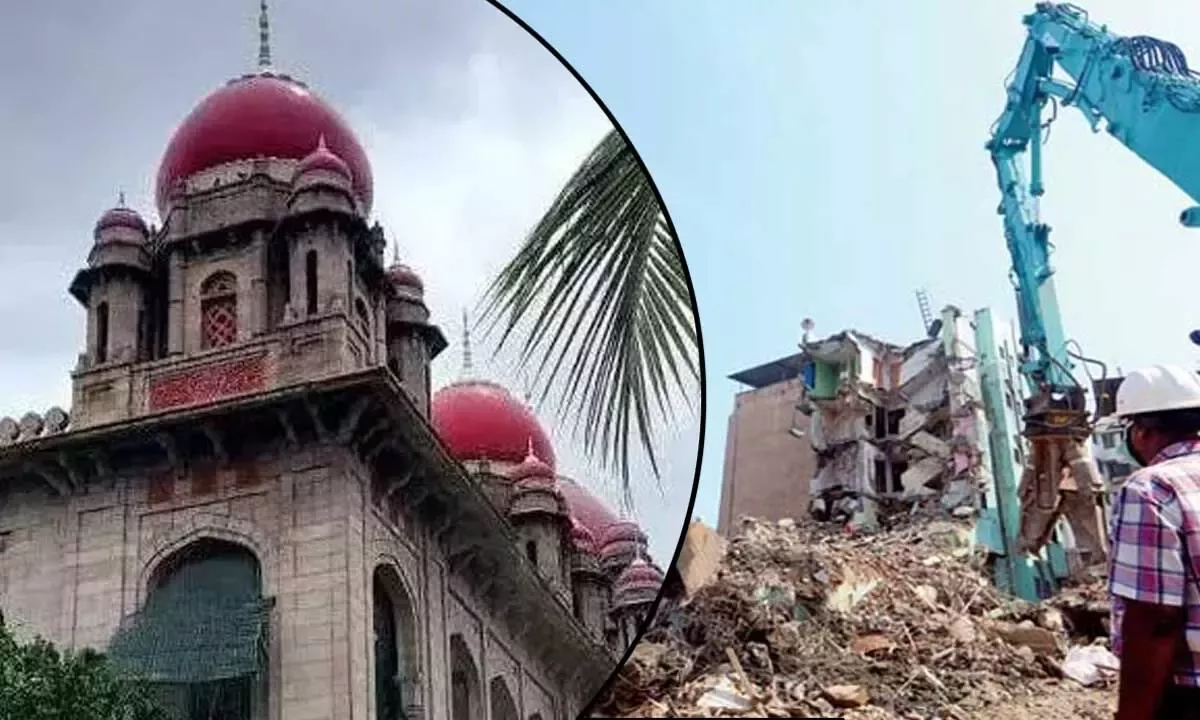 हाईकोर्ट ने हैद्रा की कार्रवाई पर रोक लगाई