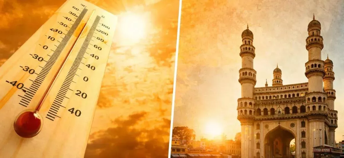 उत्तर और दक्षिण तेलंगाना में 45°C तक पारा हैदराबाद में भी गर्मी का प्रकोप