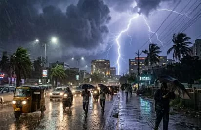 कई इलाकों में तेज आंधी और ओले गिरने की आशंका