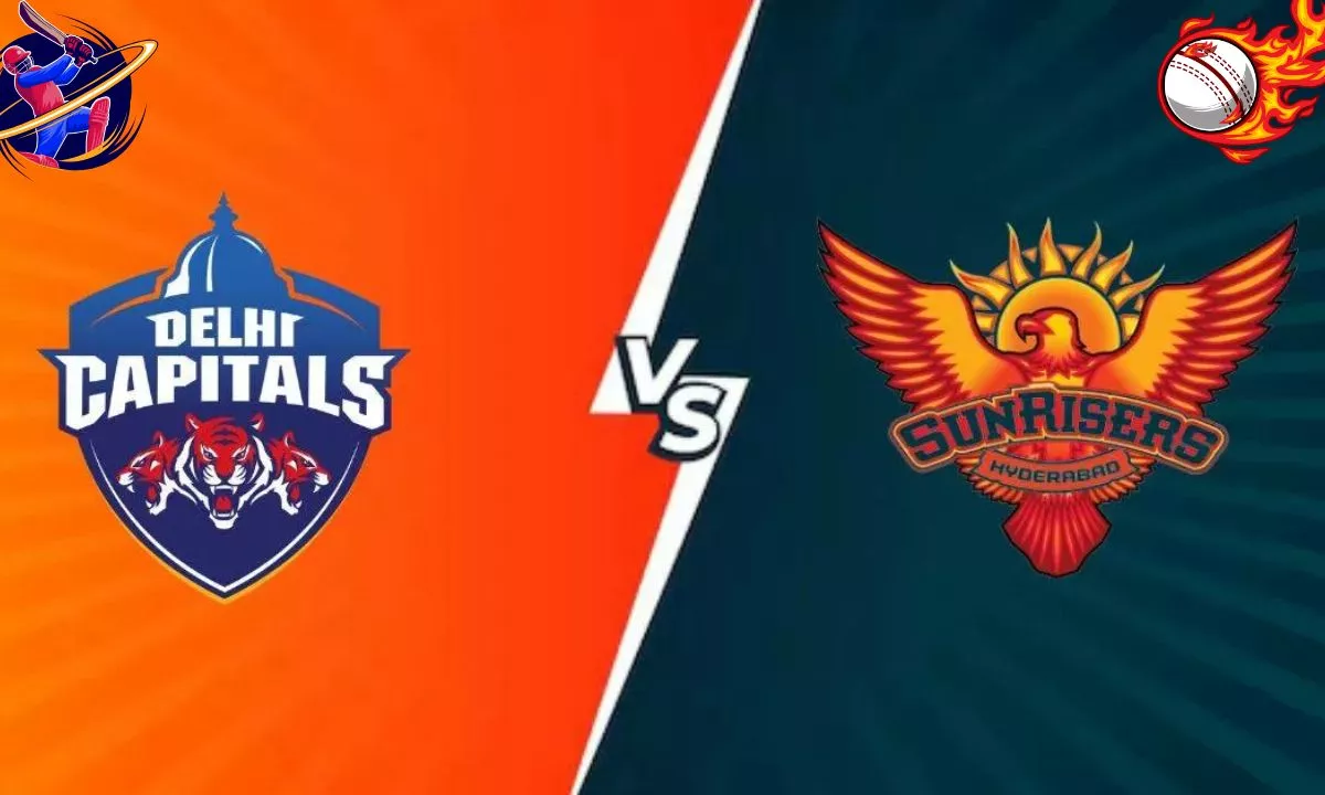 आईपीएल मैच में हैदराबाद और दिल्ली की टीमें