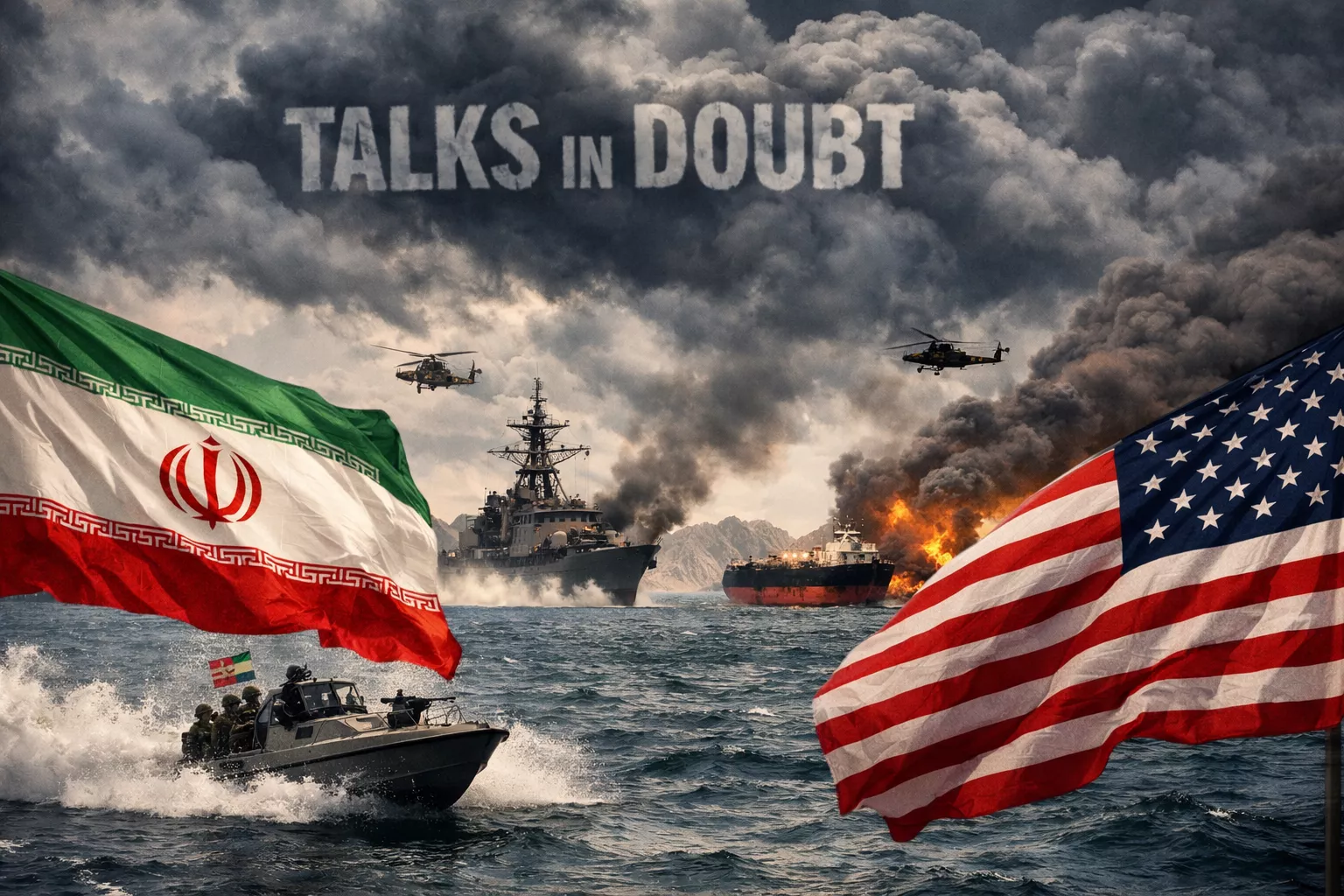 होर्मुज जलडमरूमध्य तनाव : ईरान-अमेरिका वार्ता पर संकट