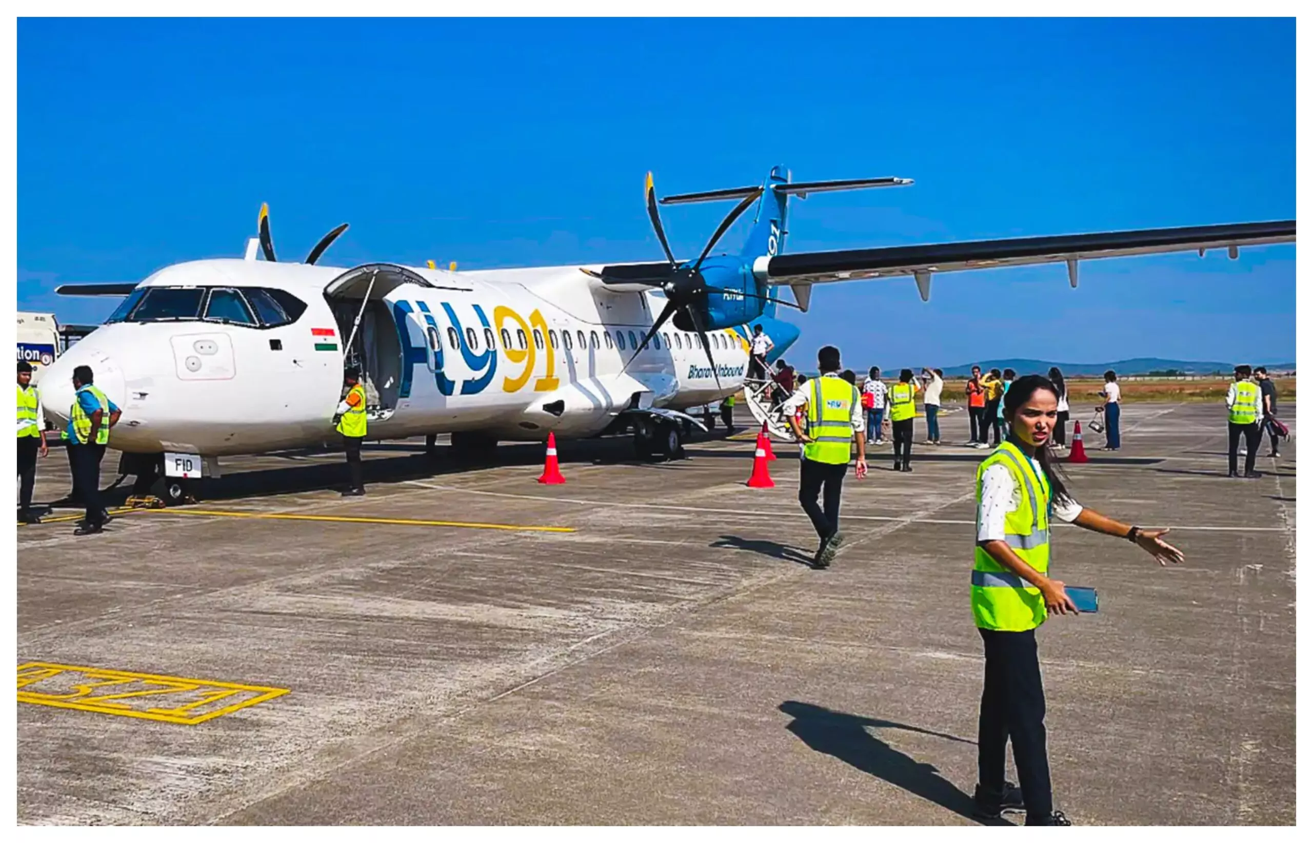 खराब मौसम के कारण डायवर्ट की गई यात्री उड़ान