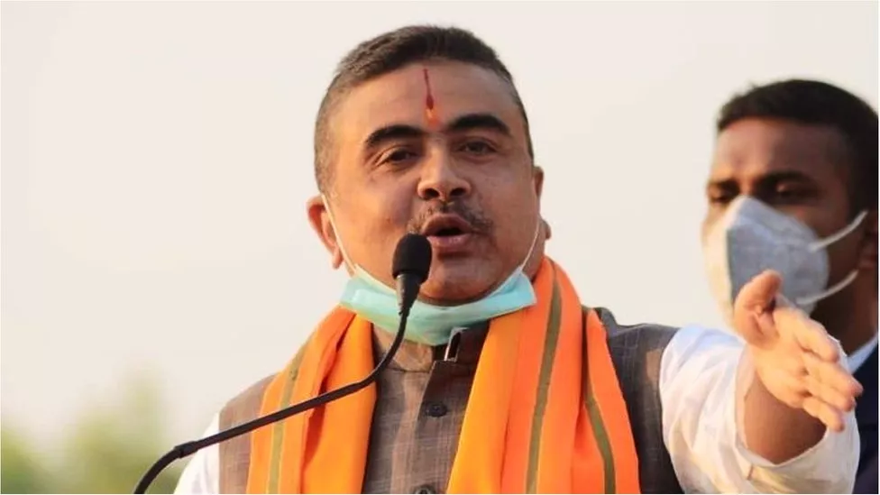 शुभेंदु अधिकारी ने नंदीग्राम में किया मतदान लोगों से शांतिपूर्ण वोटिंग की अपील