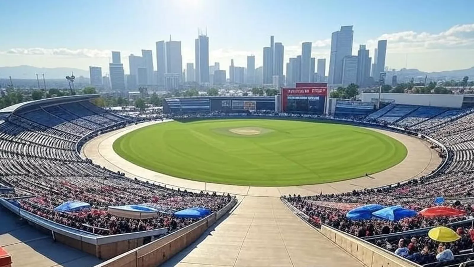 नाइट राइडर्स के घरेलू मैदान का दृश्य