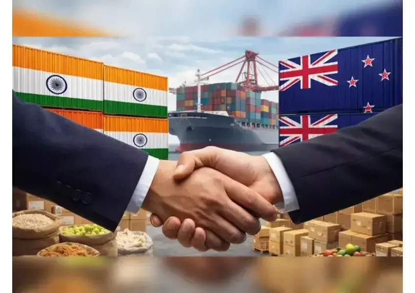 भारत-न्यूजीलैंड के बीच ऐतिहासिक व्यापार समझौता 27 अप्रैल को समझौते पर लगेगी अंतिम मुहर