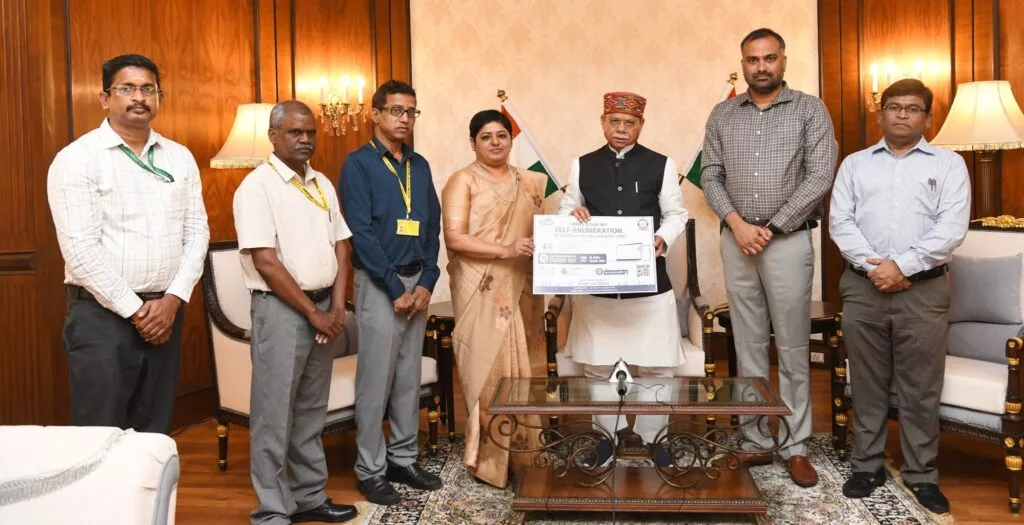 राज्यपाल ने सेल्फ इन्यूमरेशन की शुरुआत की