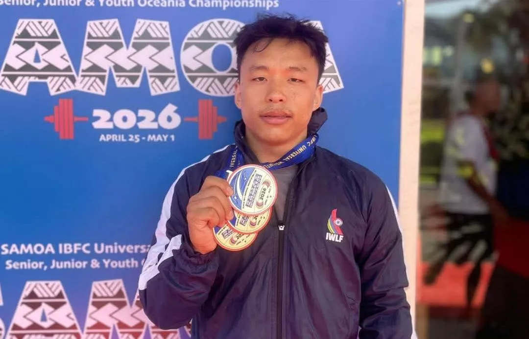 भारतीय भारोत्तोलकों ने समोआ चैंपियनशिप में चार स्वर्ण पदक जीते।