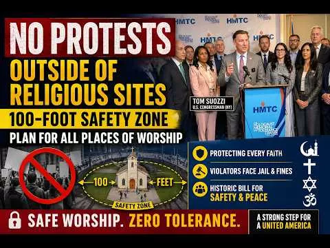 पूजा स्थल के बाहर सुरक्षा व्यवस्था