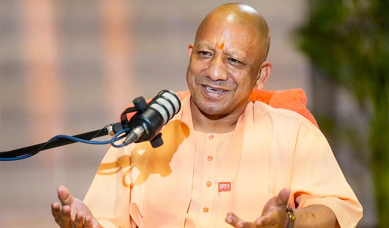 गंगा एक्सप्रेसवे कार्यक्रम में योगी आदित्यनाथ