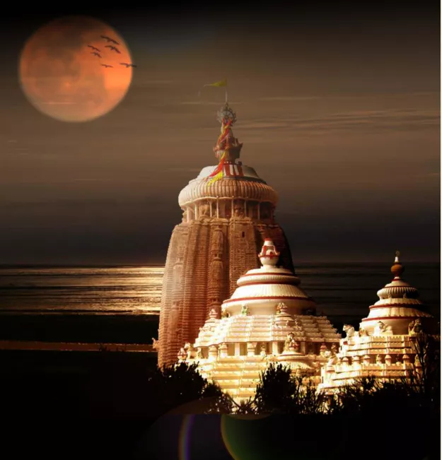 बुद्ध पूर्णिमा पर पूजा और ध्यान का दृश्य