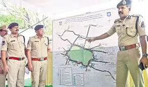 5 अप्रैल को एकतरफा यातायात ट्रायल के लिए रोड बंद