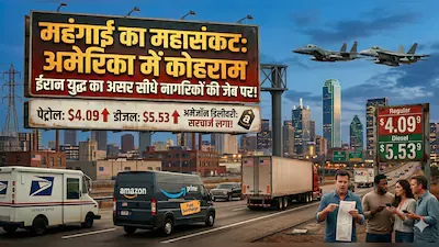 ईरान युद्ध की वजह से अमेरिका में भी बढ़ने लगी है महंगाई