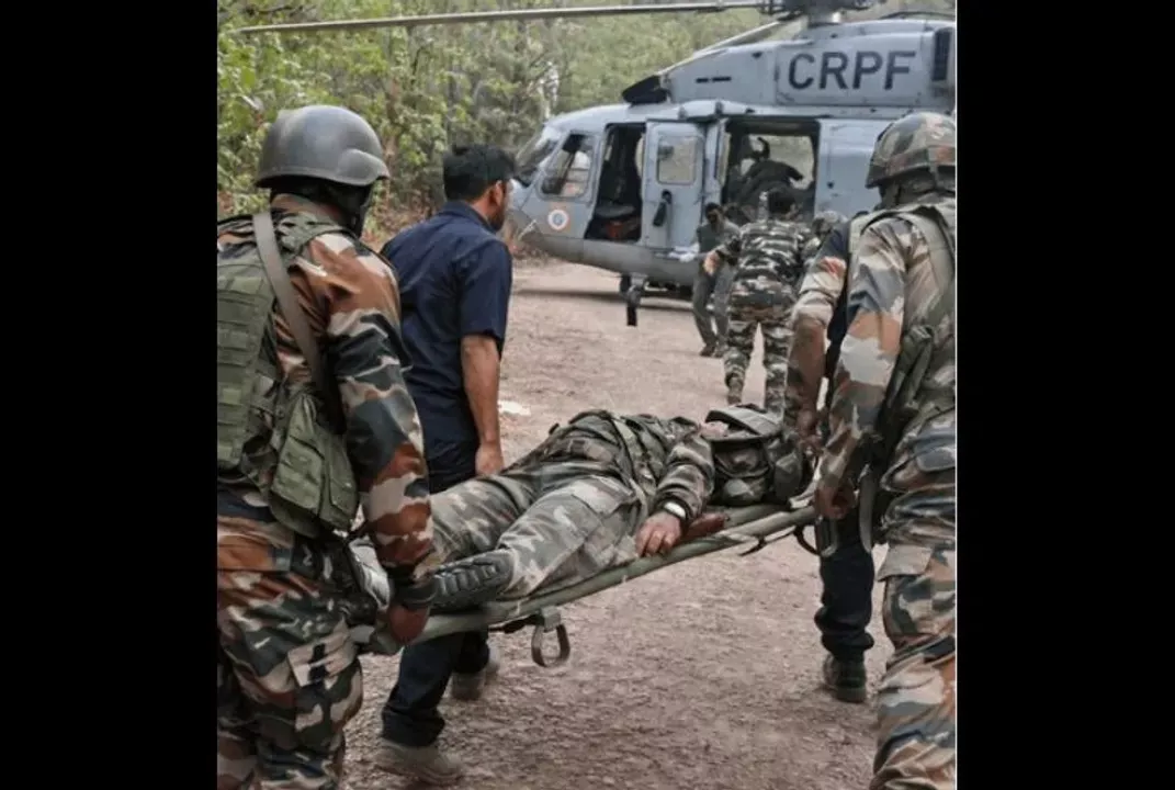 CRPF जवान घायल, झारखंड माओवादी IED विस्फोट