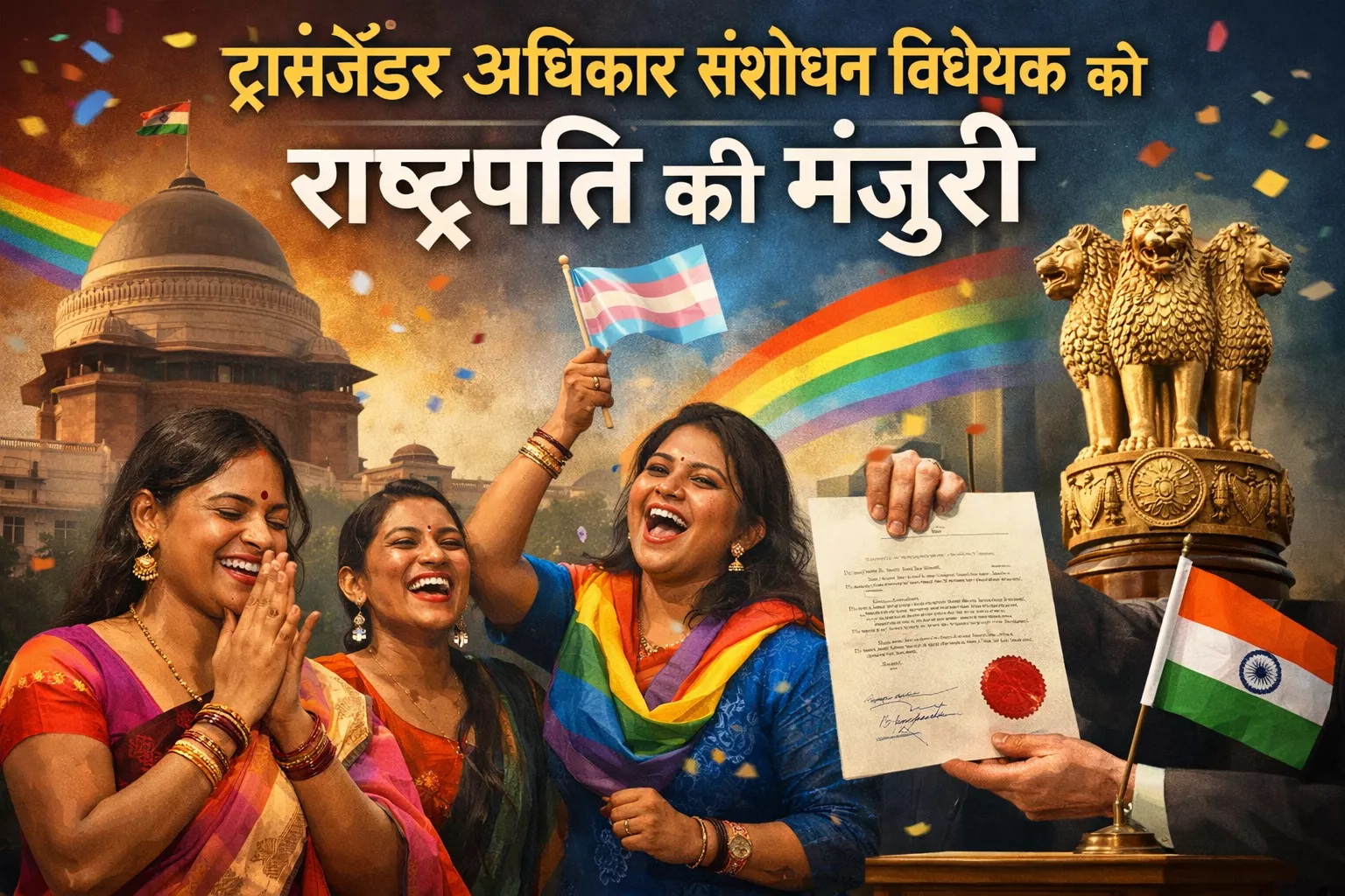 संशोधन विधेयक को राष्ट्रपति की स्वीकृति मिली सामाजिक और कानूनी संरक्षण में होगा विस्तार