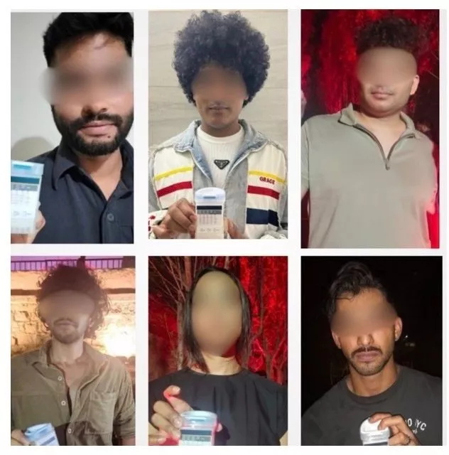 तारामती बारादरी में ड्रग्स सेवन पर ईगल फोर्स की कार्रवाई