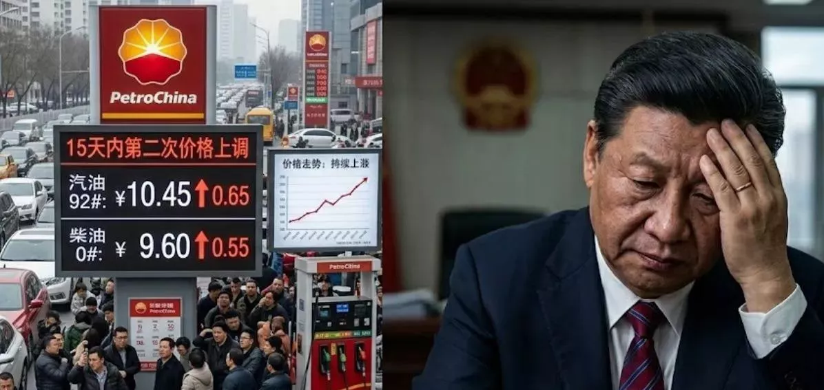 चीन ने 15 दिन में दूसरी बार पेट्रोल-डीजल के दाम बढ़ाए