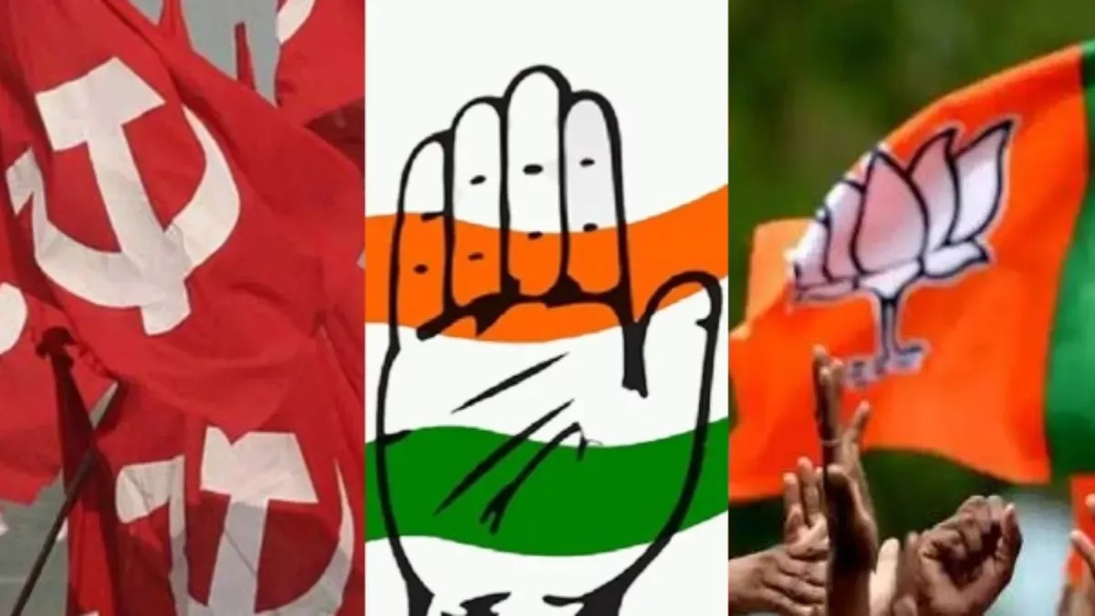 केरल चुनाव 2026 में महिला मतदाता मतदान करती हुई