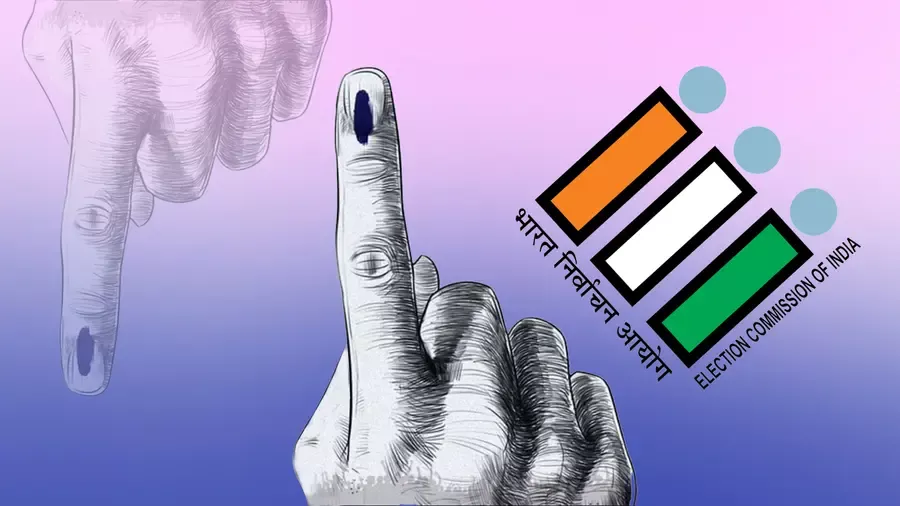 चुनाव प्रचार और उम्मीदवार की रणनीति का व्यंग्य चित्र