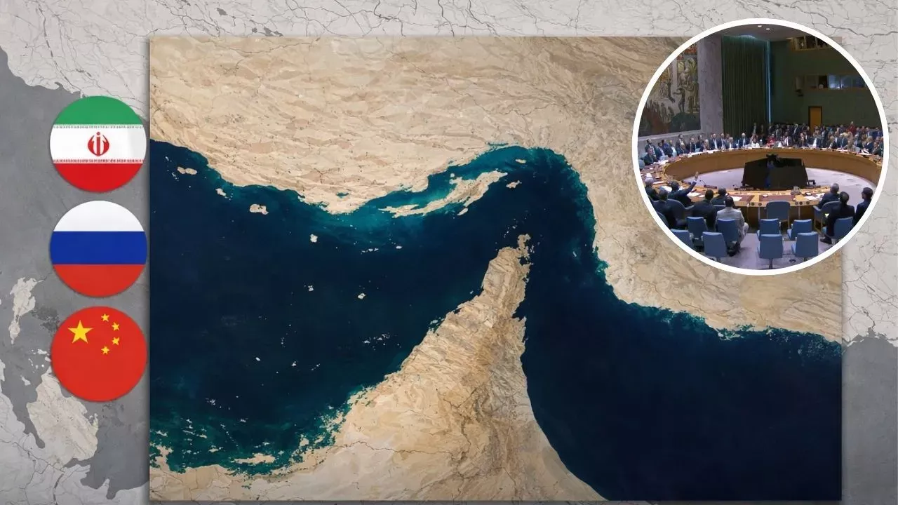 होर्मुज जलडमरूमध्य खोलने पर अटका प्रस्ताव रूस और चीन ने UN में किया वीटो