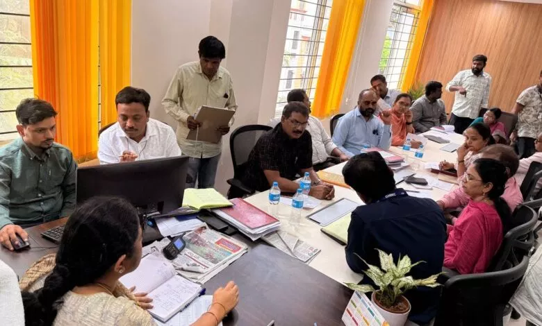 विजिलेंस अधिकारियों ने तेलंगाना कार्यालयों की जांच की