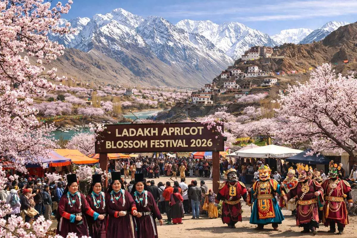 साकूरा जैसी गुलाबी छटा ने बढ़ाई आकर्षण