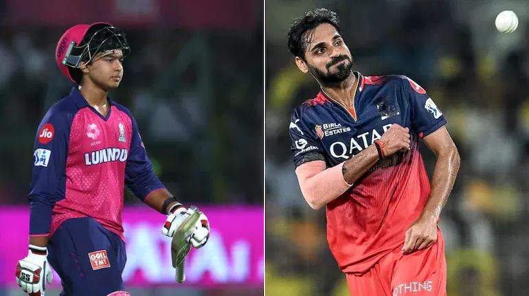 वैभव सूर्यवंशी आक्रामक बल्लेबाजी करते हुए