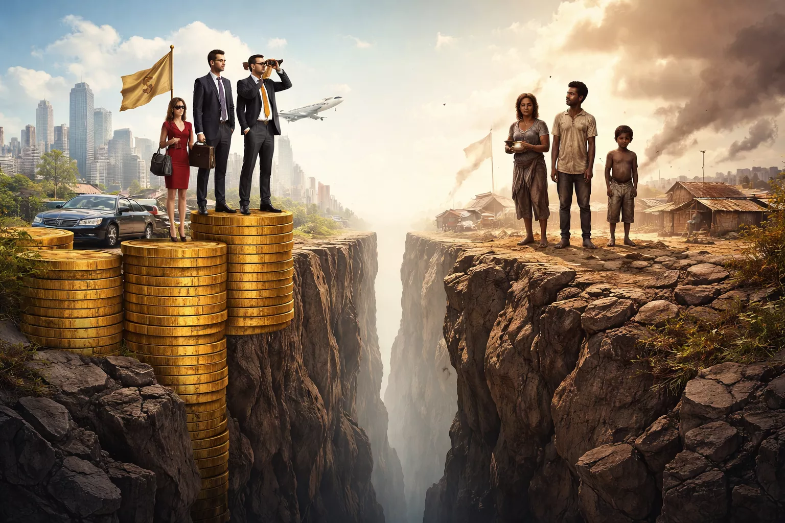 वैश्विक स्तर पर आर्थिक असमानता में इजाफा विकासशील देशों पर बढ़ा आर्थिक दबाव