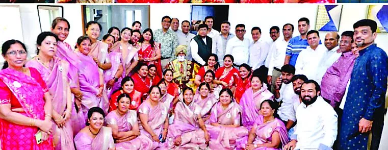 त्रयनगर में संजय पुगलिया का दीक्षा अभिनंदन समारोह