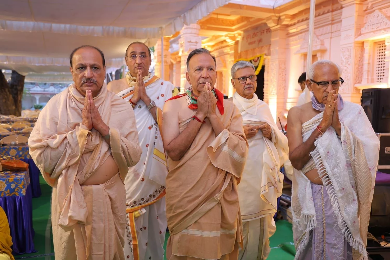 कुलपाक जैन तीर्थ में पादुका प्रतिष्ठा कार्यक्रम