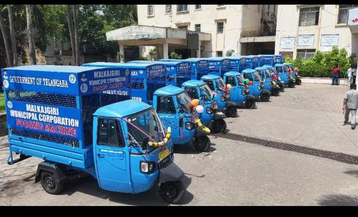 मच्छर नियंत्रण के लिए नई फॉगिंग मशीनें शुरू