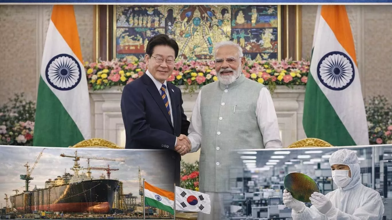 भारत और दक्षिण कोरिया के बीच बढ़ता रणनीतिक सहयोग