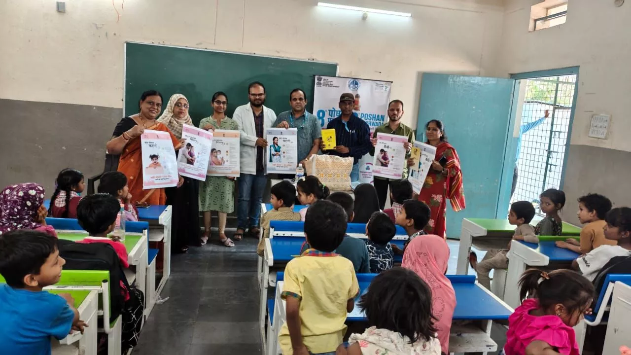 पोषण पखवाड़ा में बच्चों के विकास पर विशेषज्ञों की चर्चा