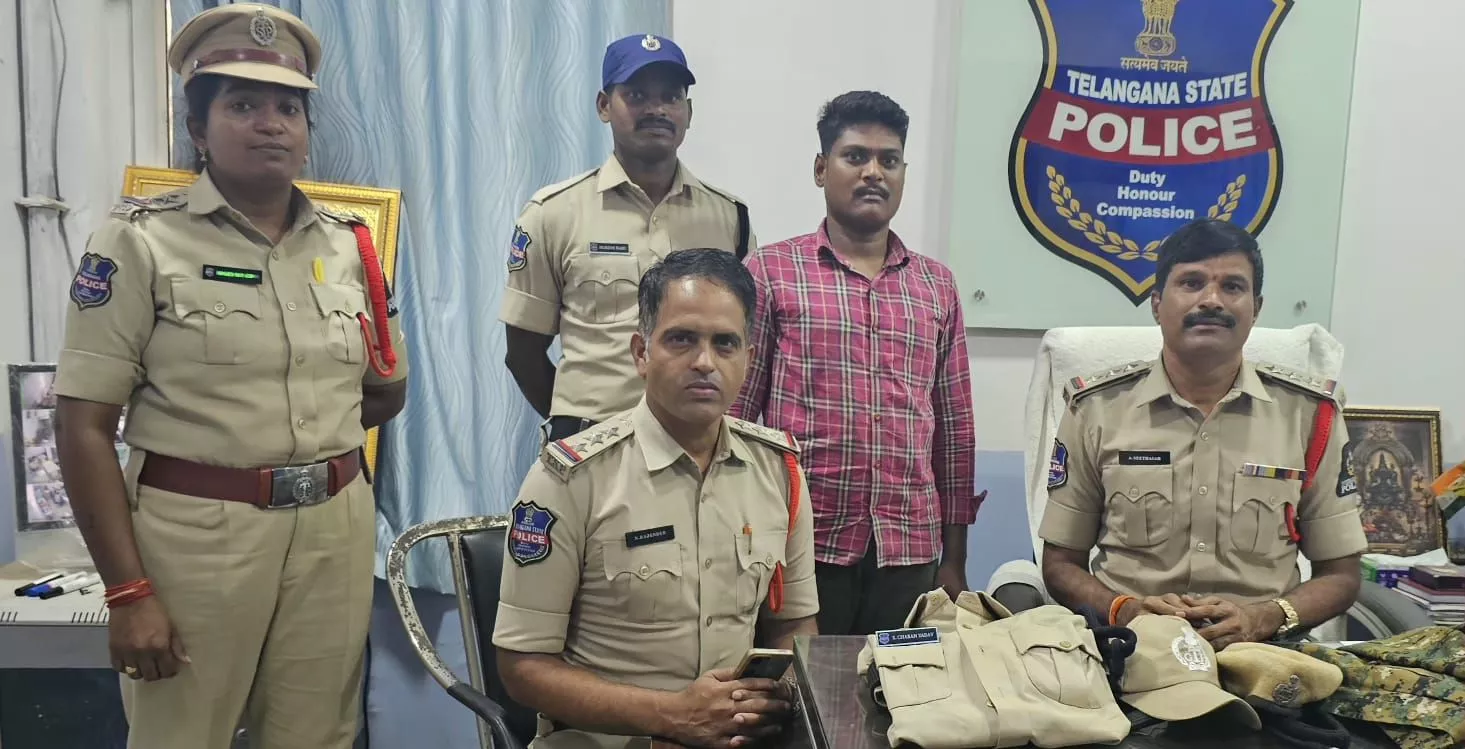 रील बनाकर खुद को पुलिस बताने वाला आरोपी गिरफ्तार
