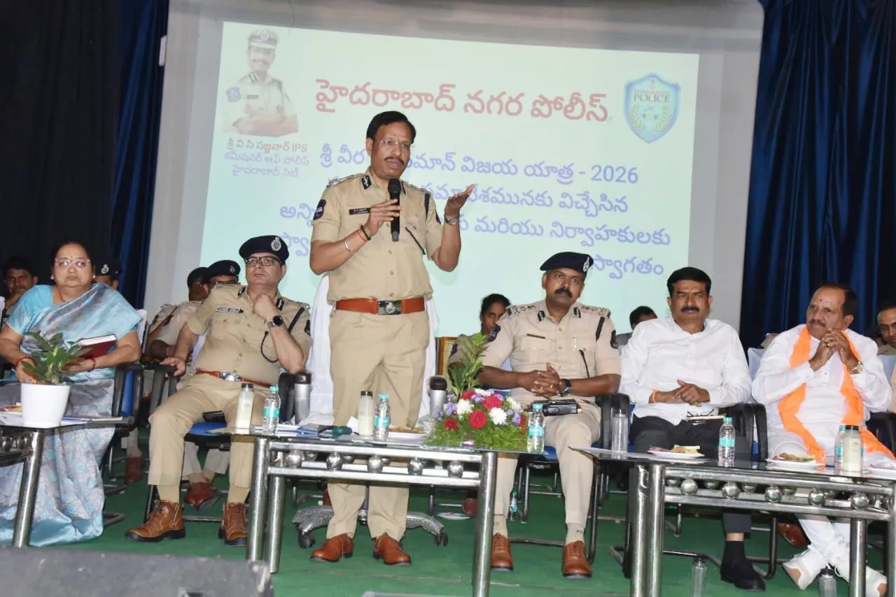 वीर हनुमान विजय यात्रा के लिए पुलिस ने की सुरक्षा तैयारी