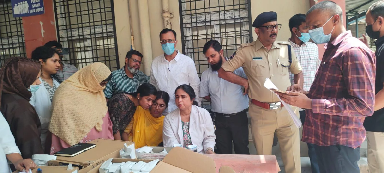 पुलिस ने राउडी शीटरों का ड्रग टेस्ट कराया